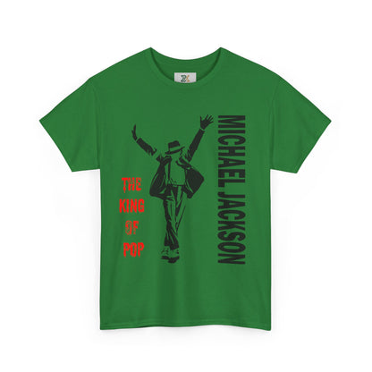 Pop King Dance Silhouette Tee — 'Michael Jackson' Graphic T-Shirt