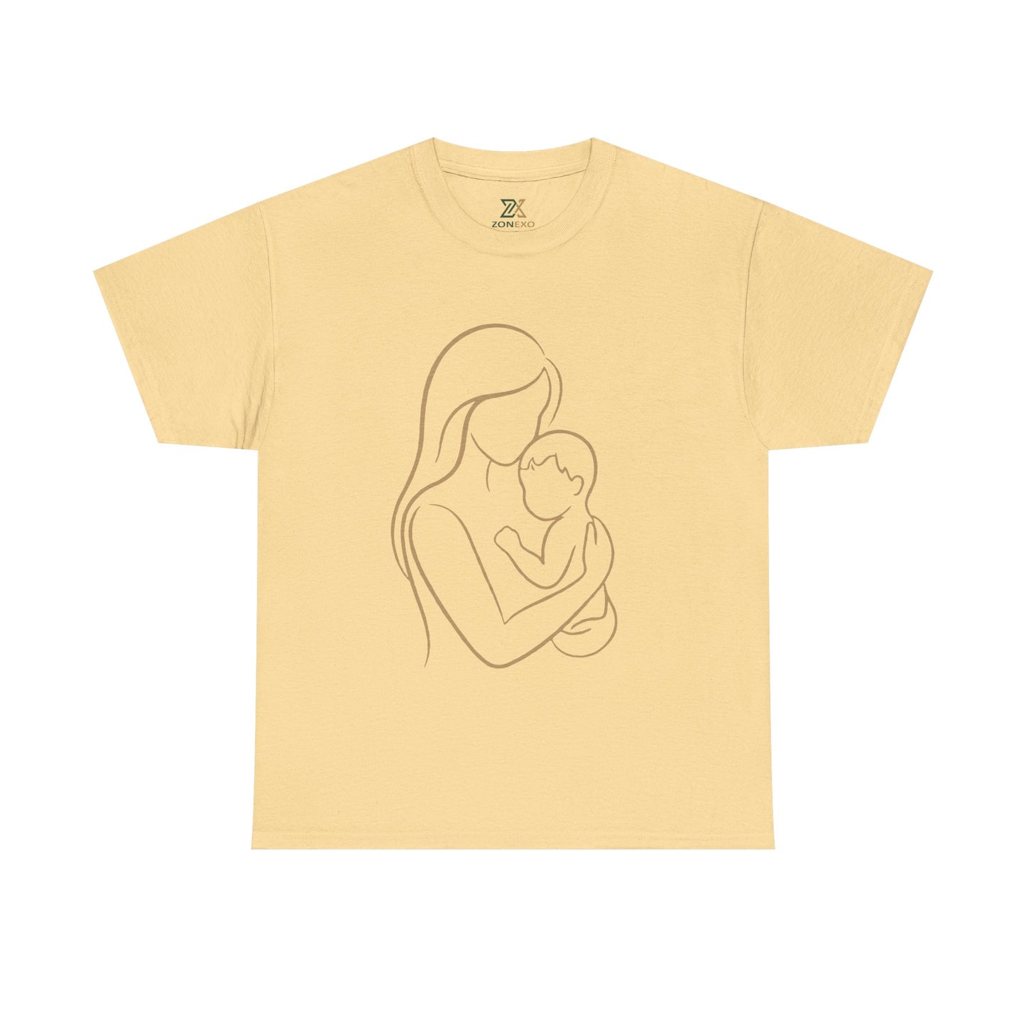 Mother and Baby — Minimalist  Mom T-Shirt