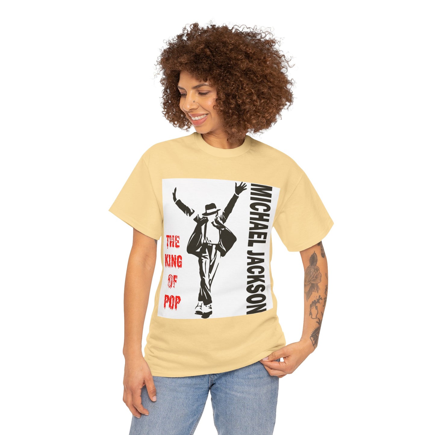 Pop Legend Graphic Tee — "The King of Pop" Tribute T-Shirt