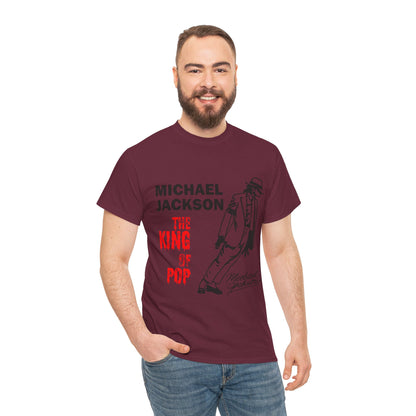 Michael Jackson "The King of Pop" T-Shirt — MJ Tribute Graphic Tee