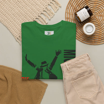 Pop King Dance Silhouette Tee — 'Michael Jackson' Graphic T-Shirt