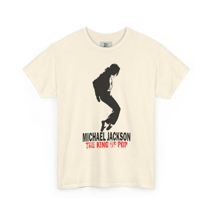 Silhouette Pop Legend Tee — "Michael Jackson The King of Pop" Graphic T-Shirt