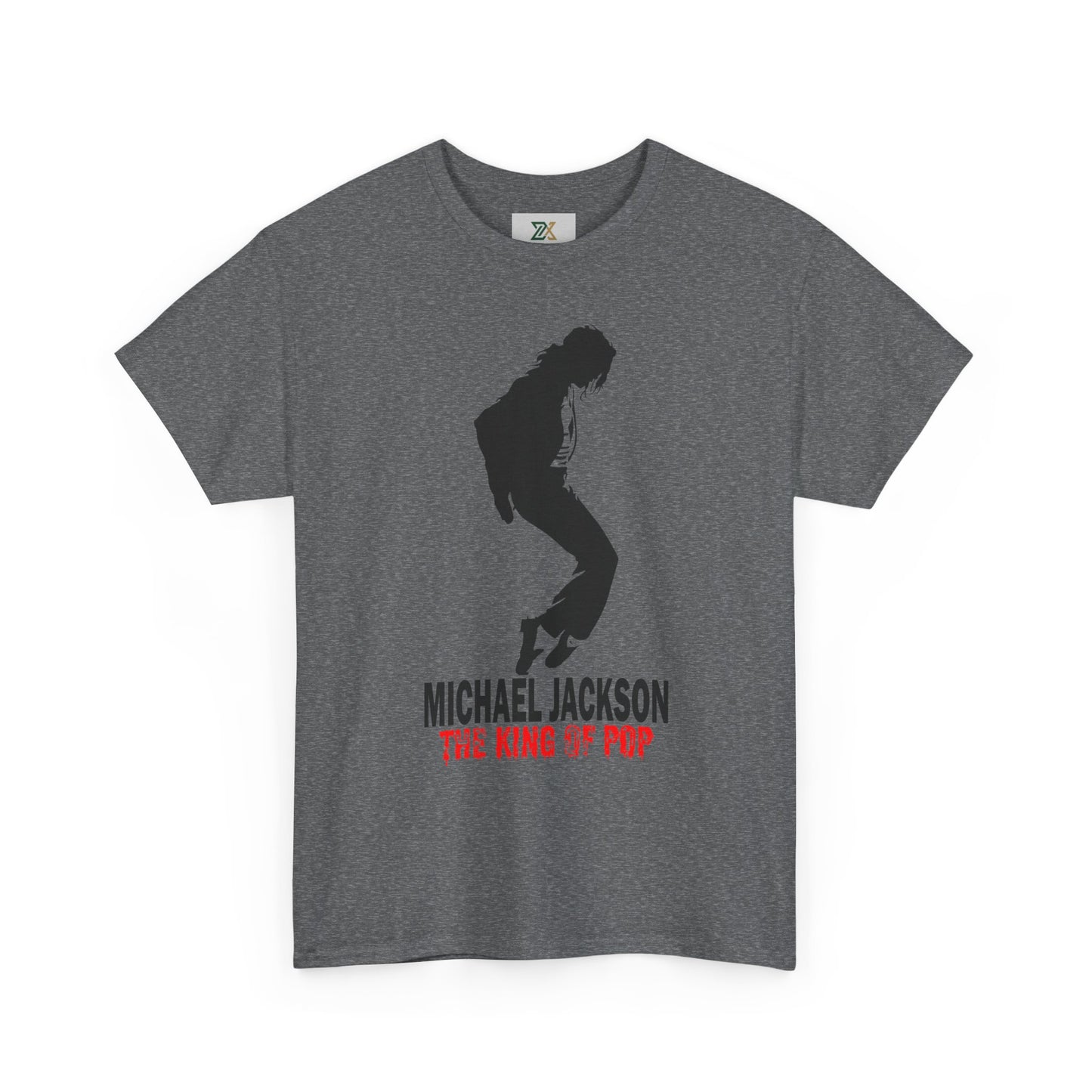 Silhouette Pop Legend Tee — "Michael Jackson The King of Pop" Graphic T-Shirt