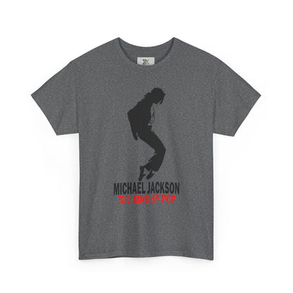 Silhouette Pop Legend Tee — "Michael Jackson The King of Pop" Graphic T-Shirt