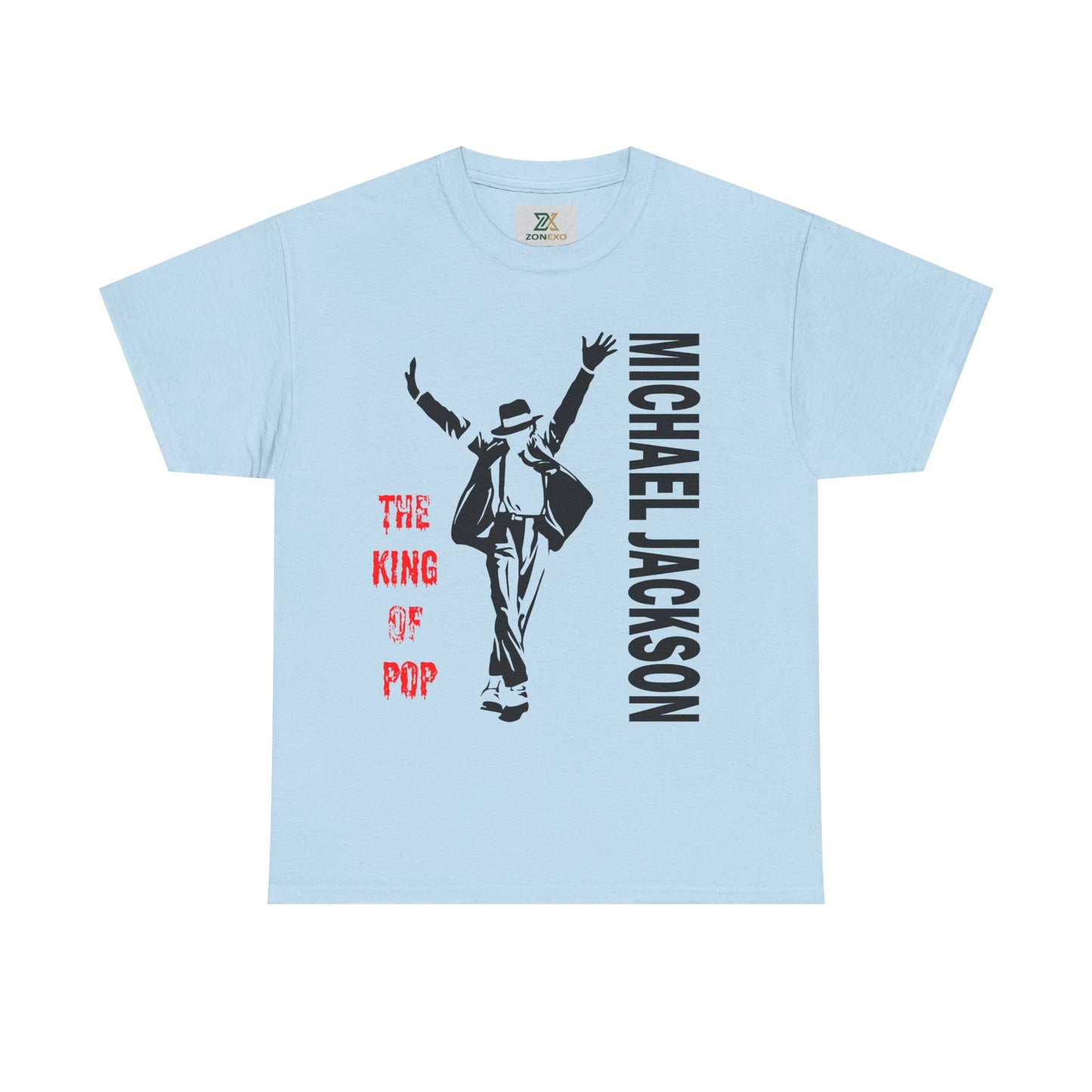 Pop King Dance Silhouette Tee — 'Michael Jackson' Graphic T-Shirt