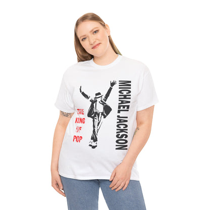 Pop King Dance Silhouette Tee — 'Michael Jackson' Graphic T-Shirt
