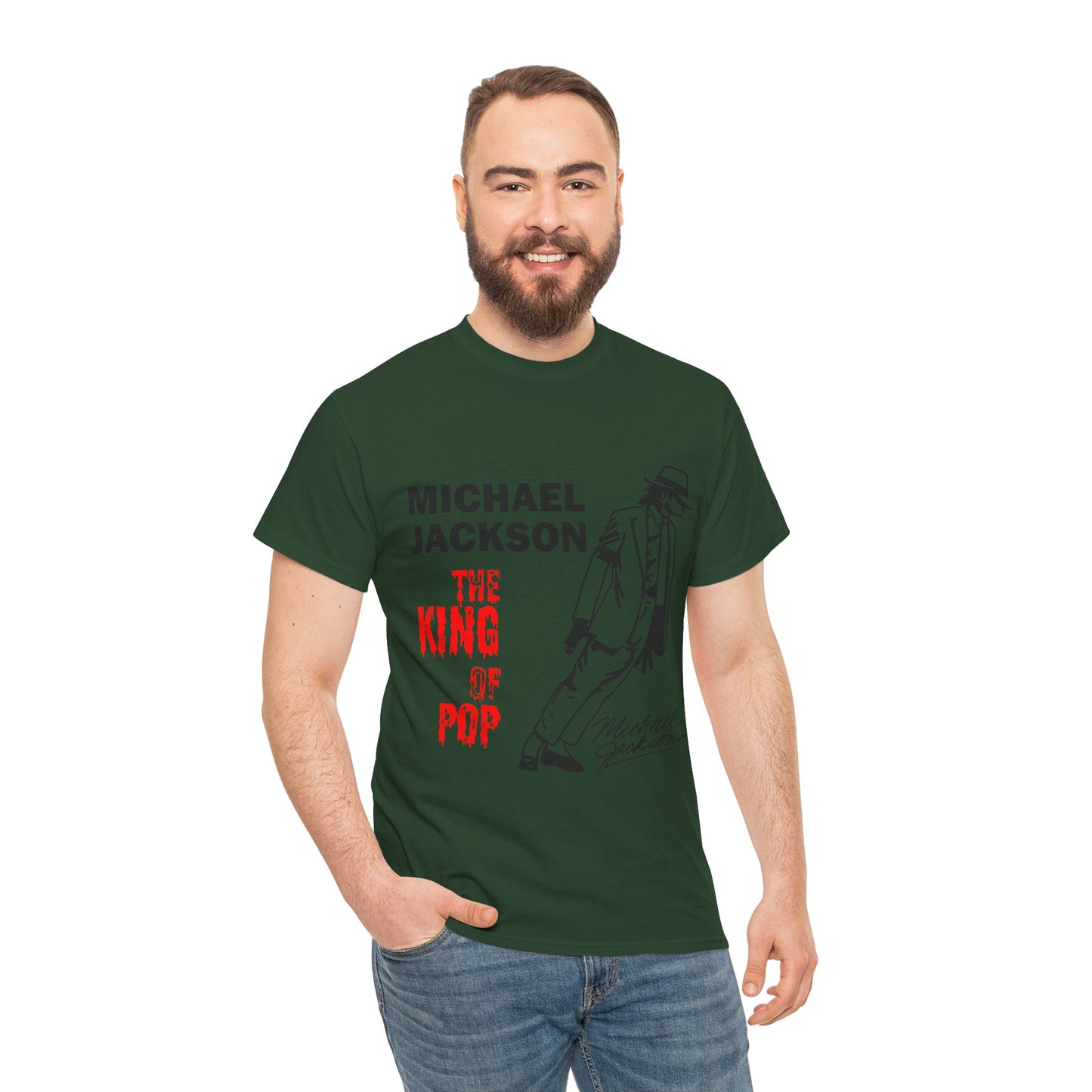 Michael Jackson "The King of Pop" T-Shirt — MJ Tribute Graphic Tee