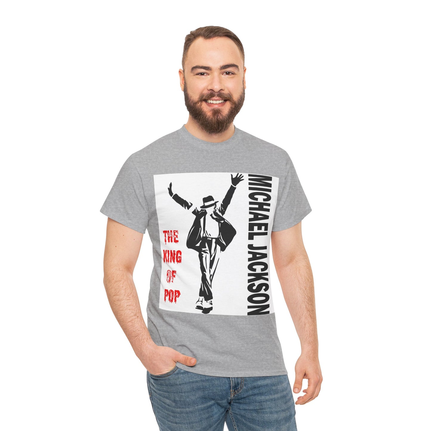 Pop Legend Graphic Tee — "The King of Pop" Tribute T-Shirt