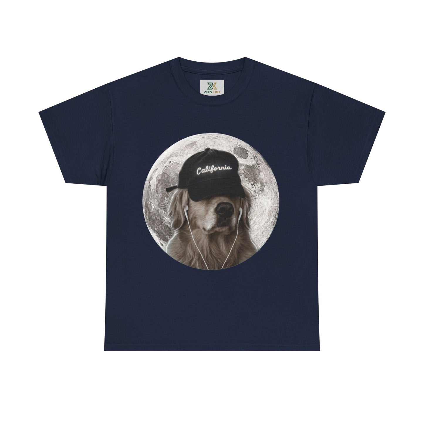 Moon Dog Unisex T-Shirt