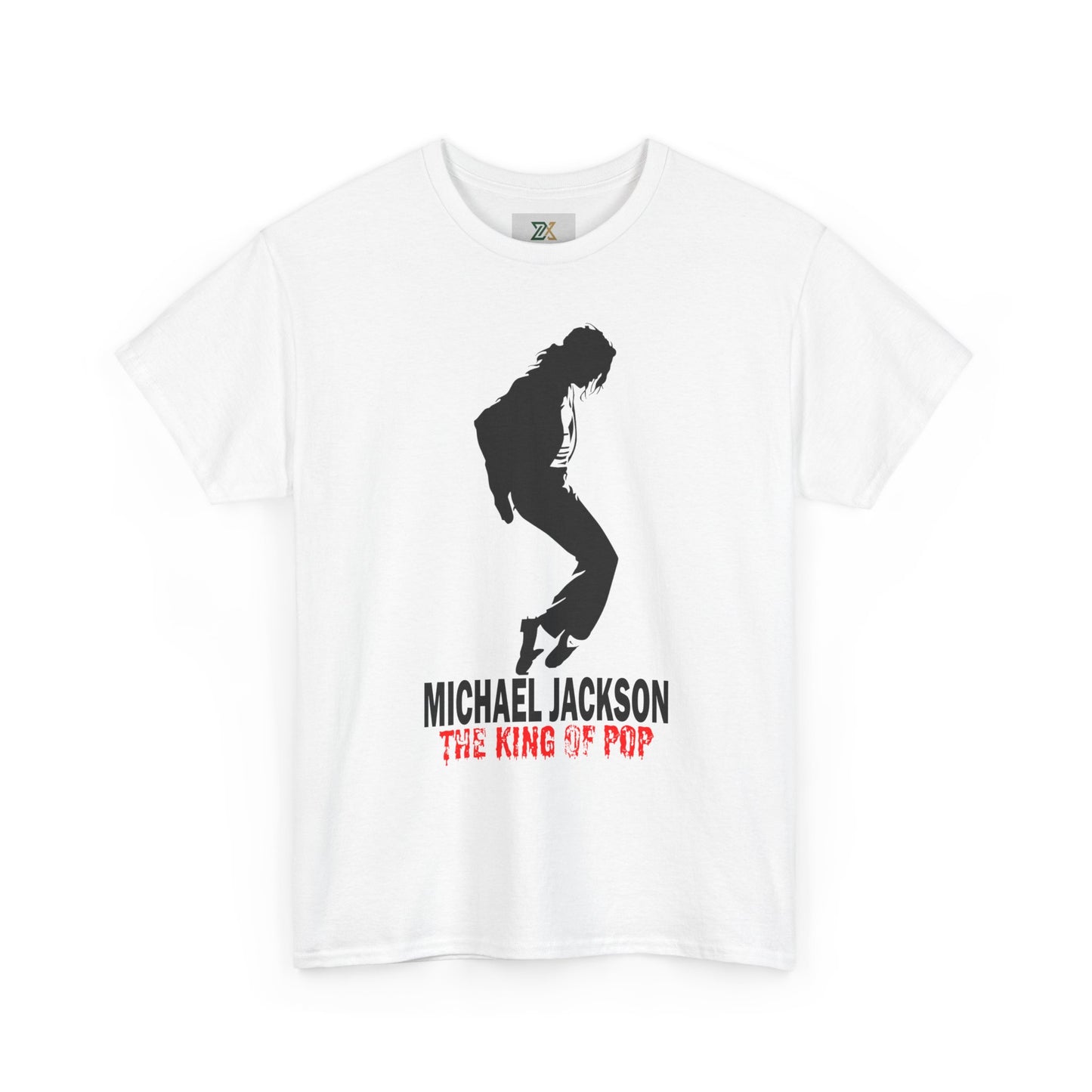 Silhouette Pop Legend Tee — "Michael Jackson The King of Pop" Graphic T-Shirt