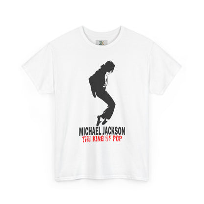 Silhouette Pop Legend Tee — "Michael Jackson The King of Pop" Graphic T-Shirt