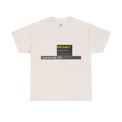 /gamemode introvert - Unisex T-shirt