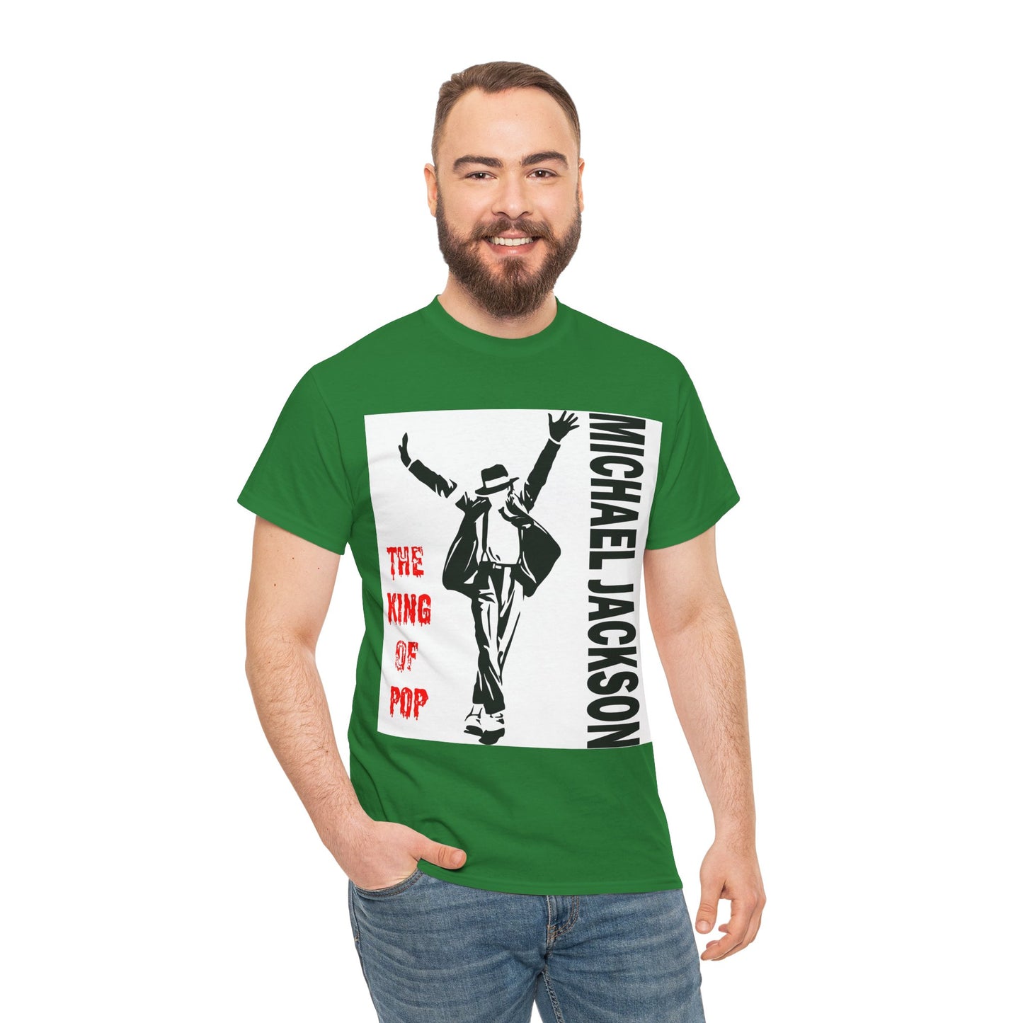 Pop Legend Graphic Tee — "The King of Pop" Tribute T-Shirt