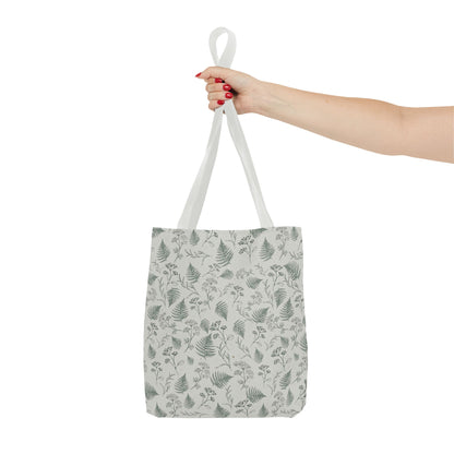 Botanical Fern Tote Bag — Lightweight All-Over Print Grocery & Market Tote