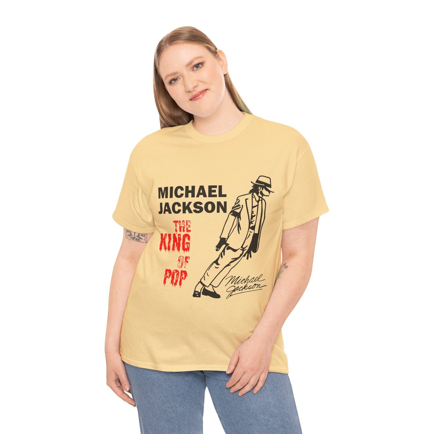 Michael Jackson "The King of Pop" T-Shirt — MJ Tribute Graphic Tee