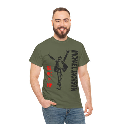 Pop King Dance Silhouette Tee — 'Michael Jackson' Graphic T-Shirt