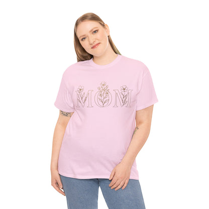 Mom Floral Tee — Mother's Day Shirt