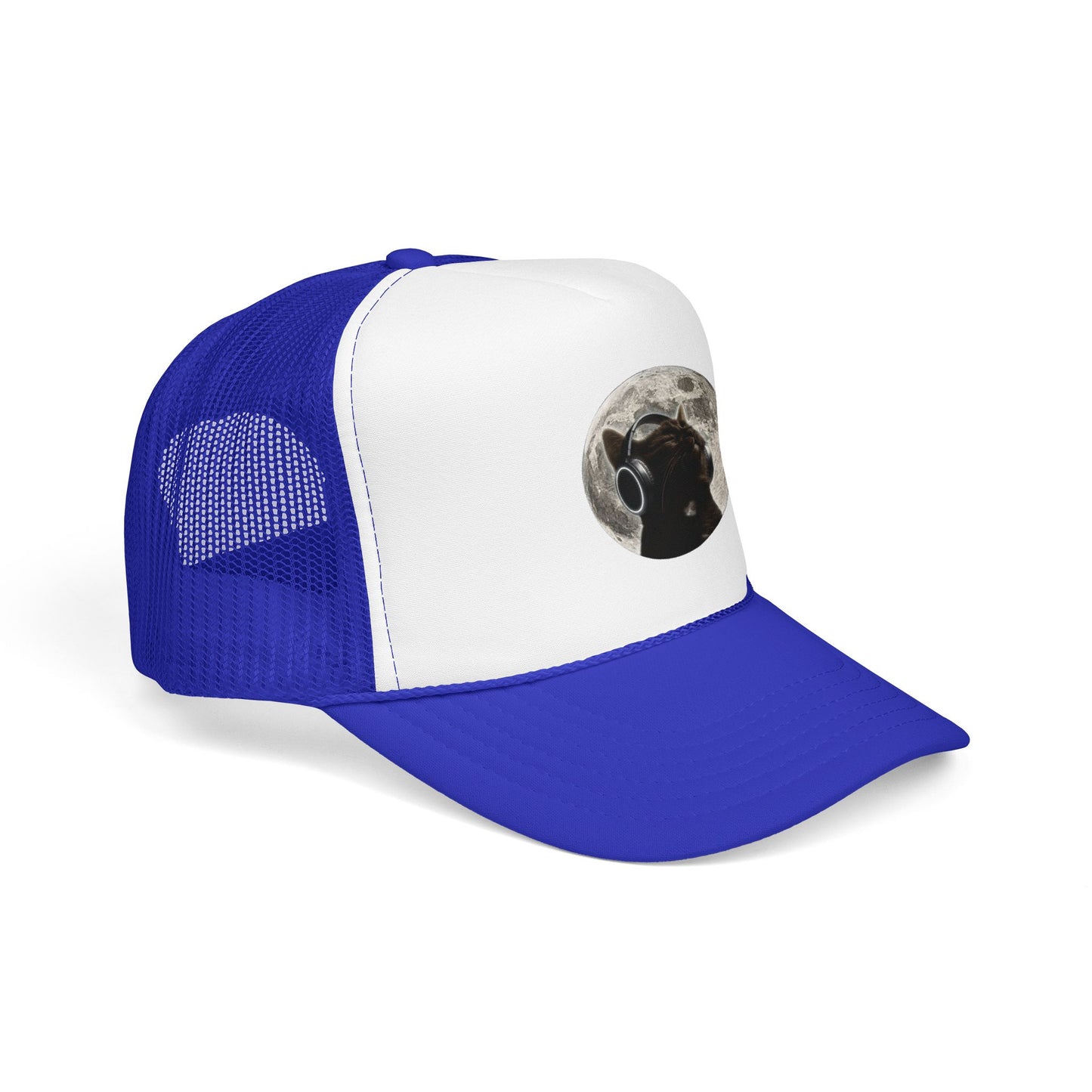 Trucker Hat — Black Dog Moon Graphic Cap
