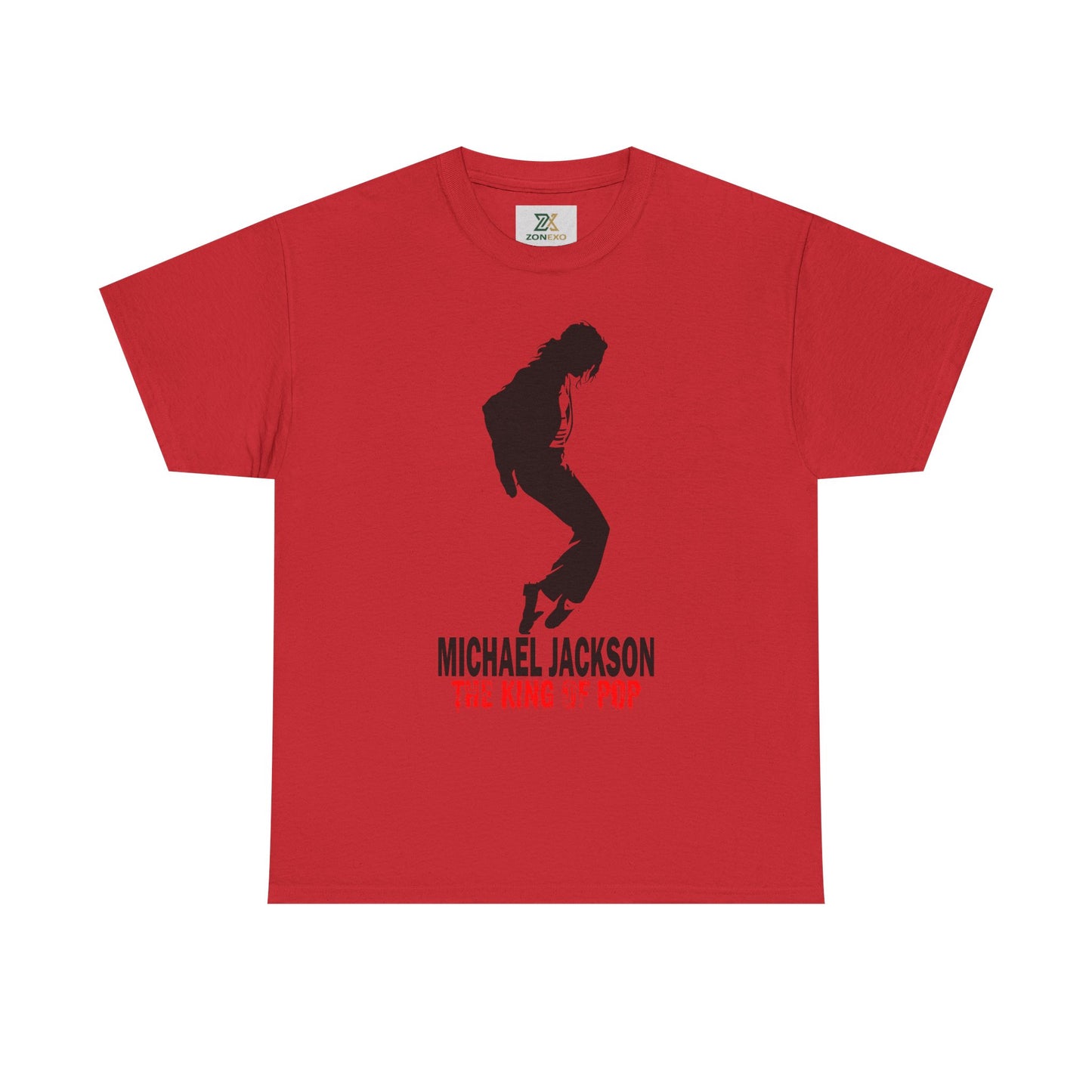 Silhouette Pop Legend Tee — "Michael Jackson The King of Pop" Graphic T-Shirt