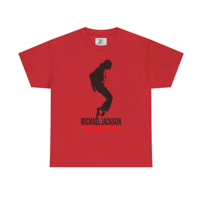 Silhouette Pop Legend Tee — "Michael Jackson The King of Pop" Graphic T-Shirt