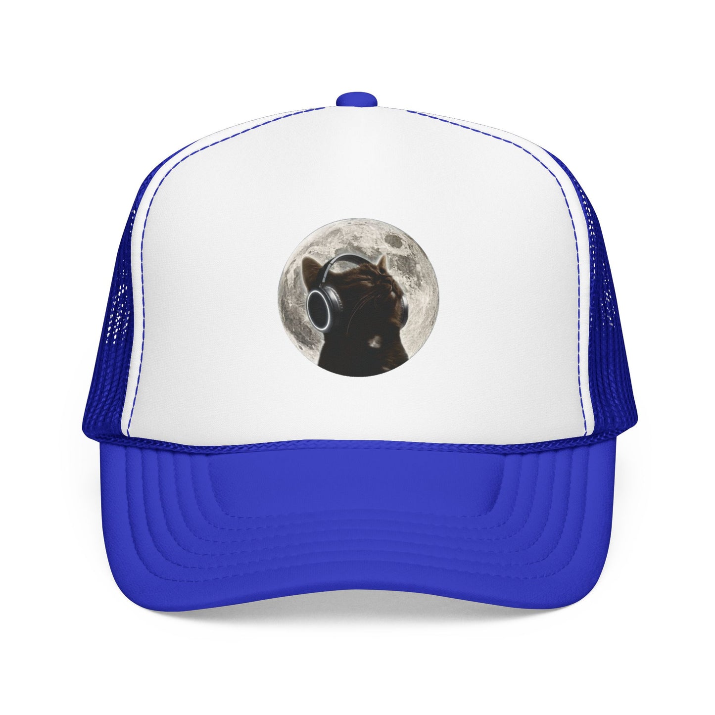 Trucker Hat — Black Dog Moon Graphic Cap