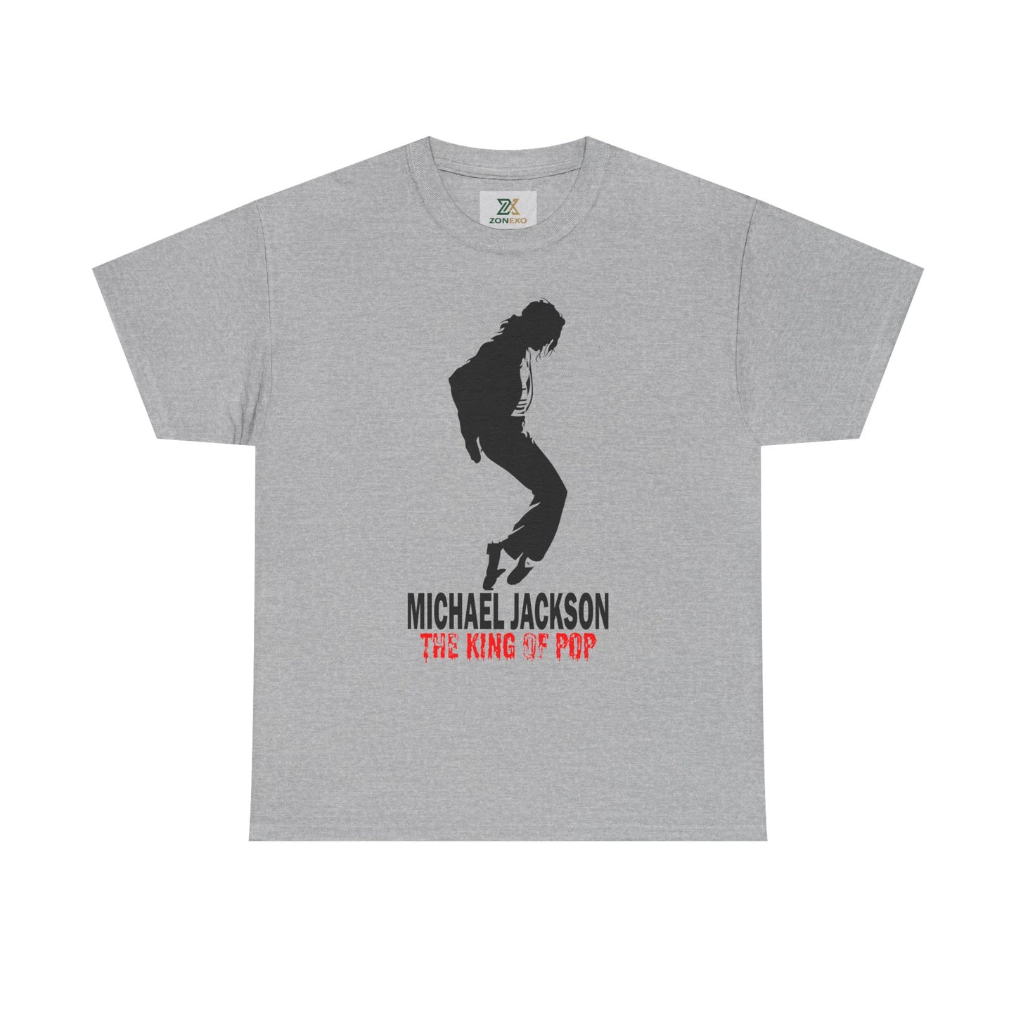 Silhouette Pop Legend Tee — "Michael Jackson The King of Pop" Graphic T-Shirt