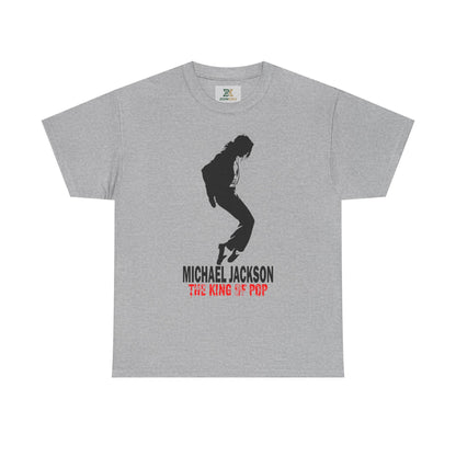 Silhouette Pop Legend Tee — "Michael Jackson The King of Pop" Graphic T-Shirt