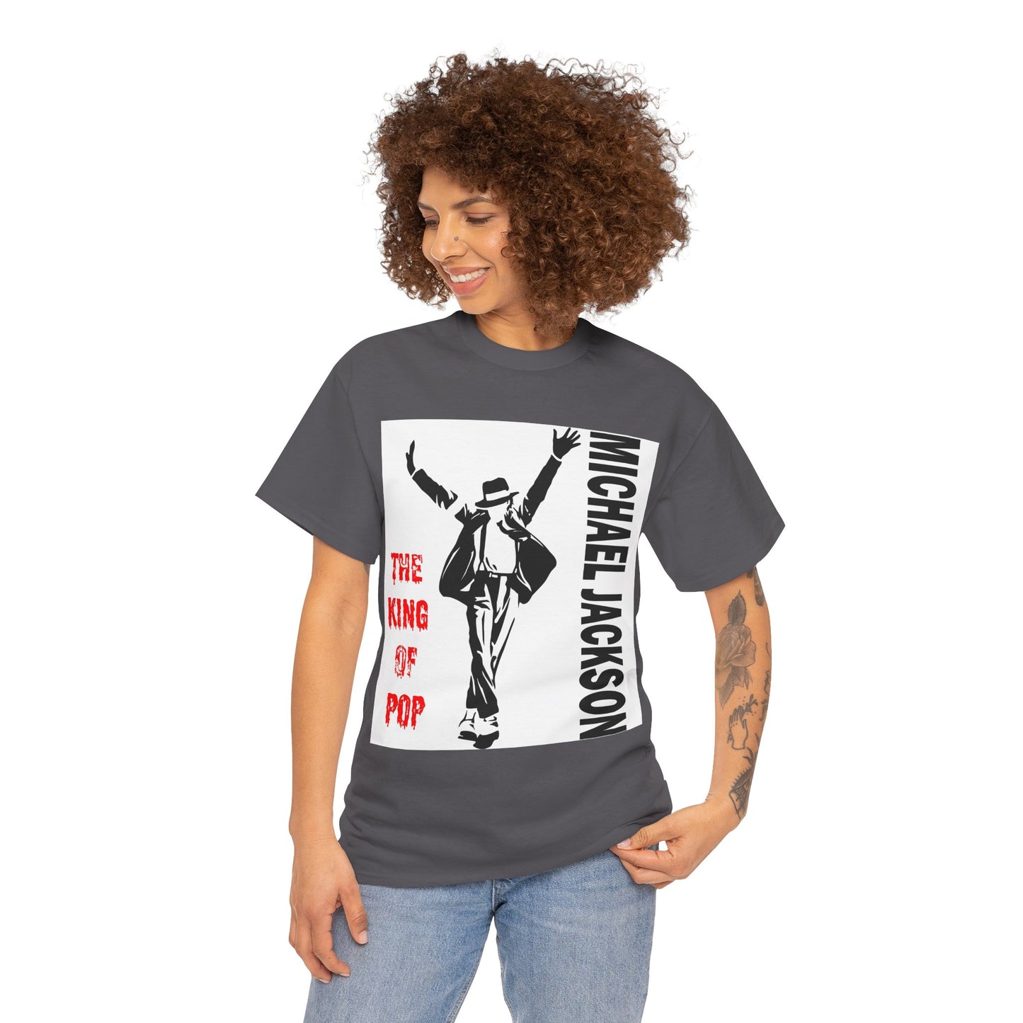 Pop Legend Graphic Tee — "The King of Pop" Tribute T-Shirt