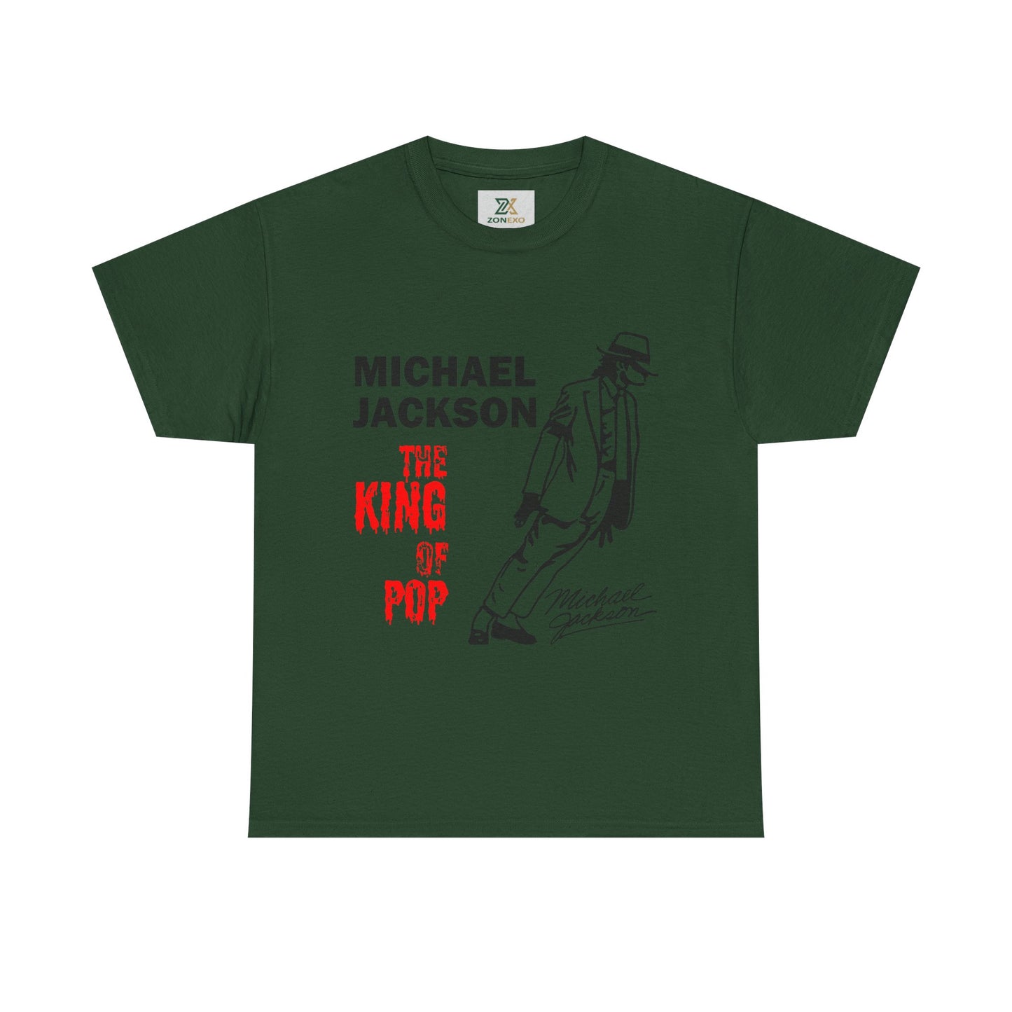 Michael Jackson "The King of Pop" T-Shirt — MJ Tribute Graphic Tee