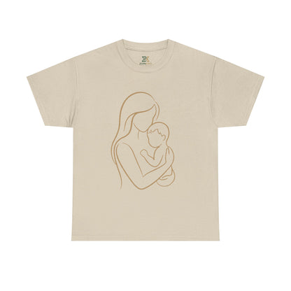Mother and Baby — Minimalist  Mom T-Shirt