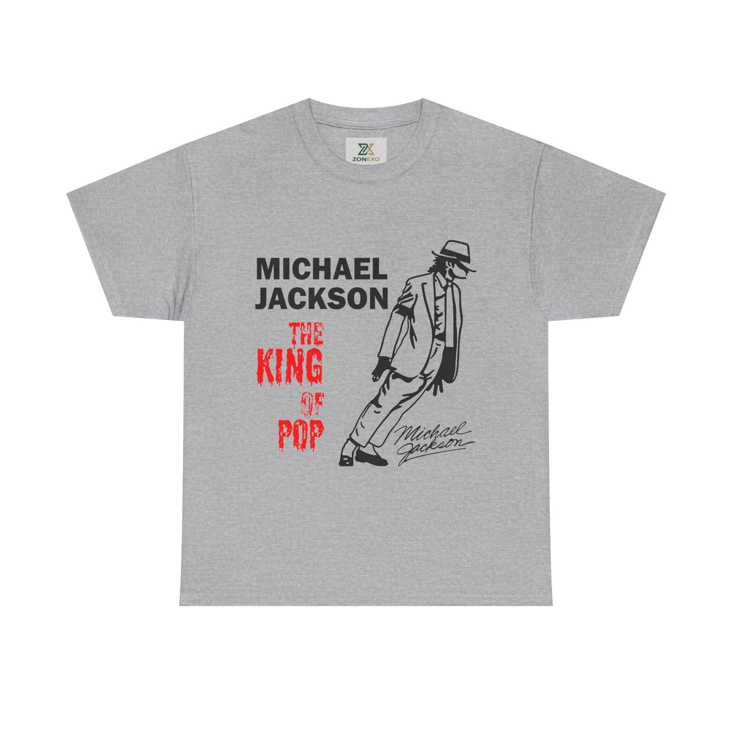 Michael Jackson "The King of Pop" T-Shirt — MJ Tribute Graphic Tee