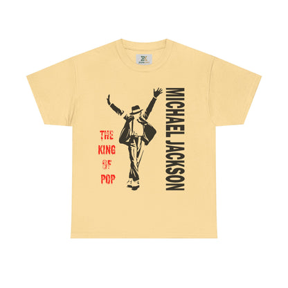Pop King Dance Silhouette Tee — 'Michael Jackson' Graphic T-Shirt