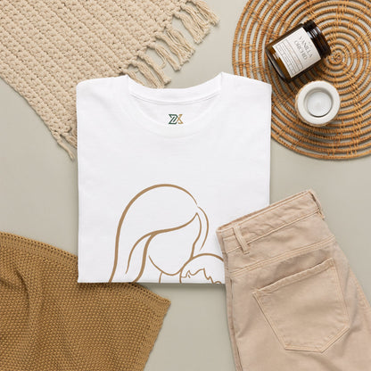Mother and Baby — Minimalist  Mom T-Shirt