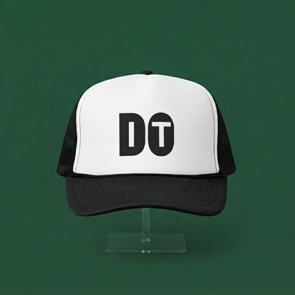 DO IT-Black Text Trucker Cap