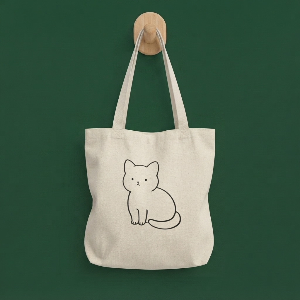 Cute Cat Tote Bag