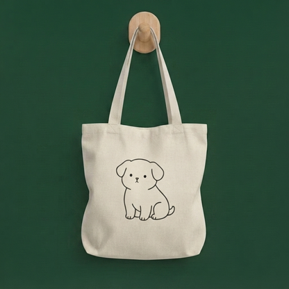 Cute Puppy  Tote Bag